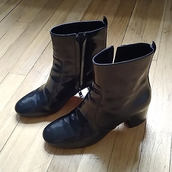 Coach Juliet Ankle G2823 Black Zip Closure Size 6.5 - Picture 6 of 16